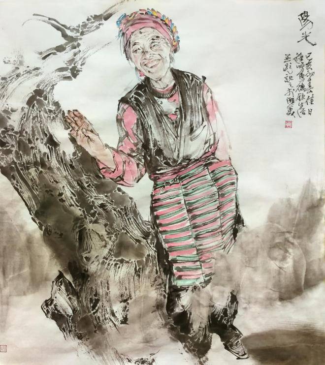 湖北省工笔画学会执行会长钟鸣教授荣获“第七届湖北优秀文艺志愿者”荣誉称号(图22)