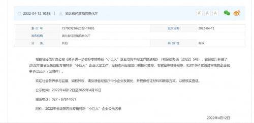喜报！新鄂重·湖北重装荣获湖北省专精特新“小巨人”荣誉称号(图1)
