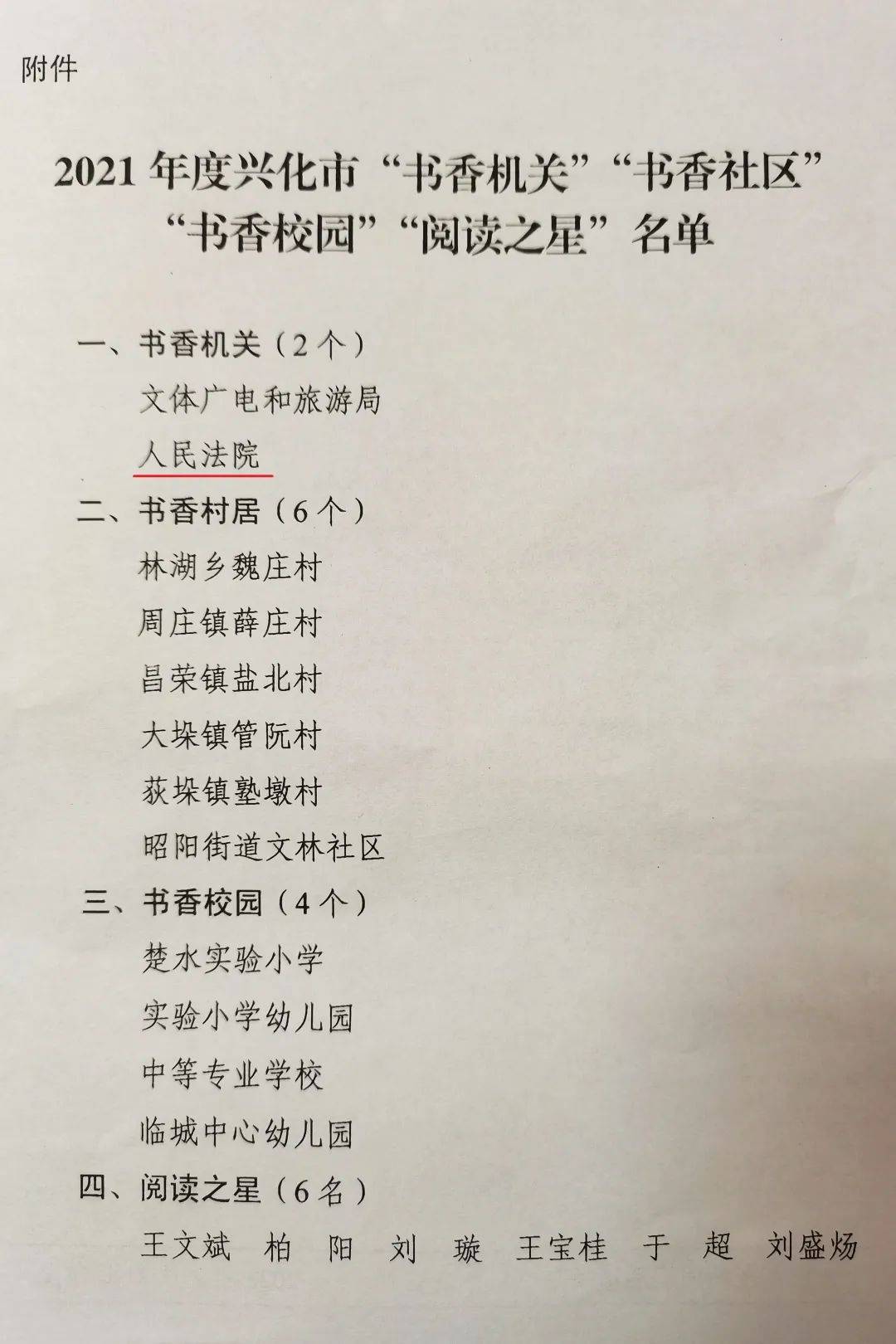 我院获评“书香机关”荣誉称号！(图3)