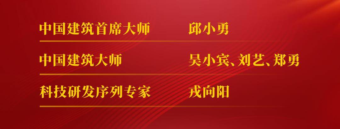 喜讯 | 中建西南院五人获聘中国建筑大师、专家系列称号(图1)