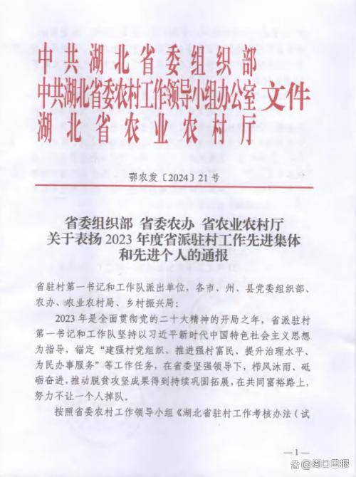 天风证券乡村振兴工作者获评“工作突出驻村第一书记”荣誉表彰
