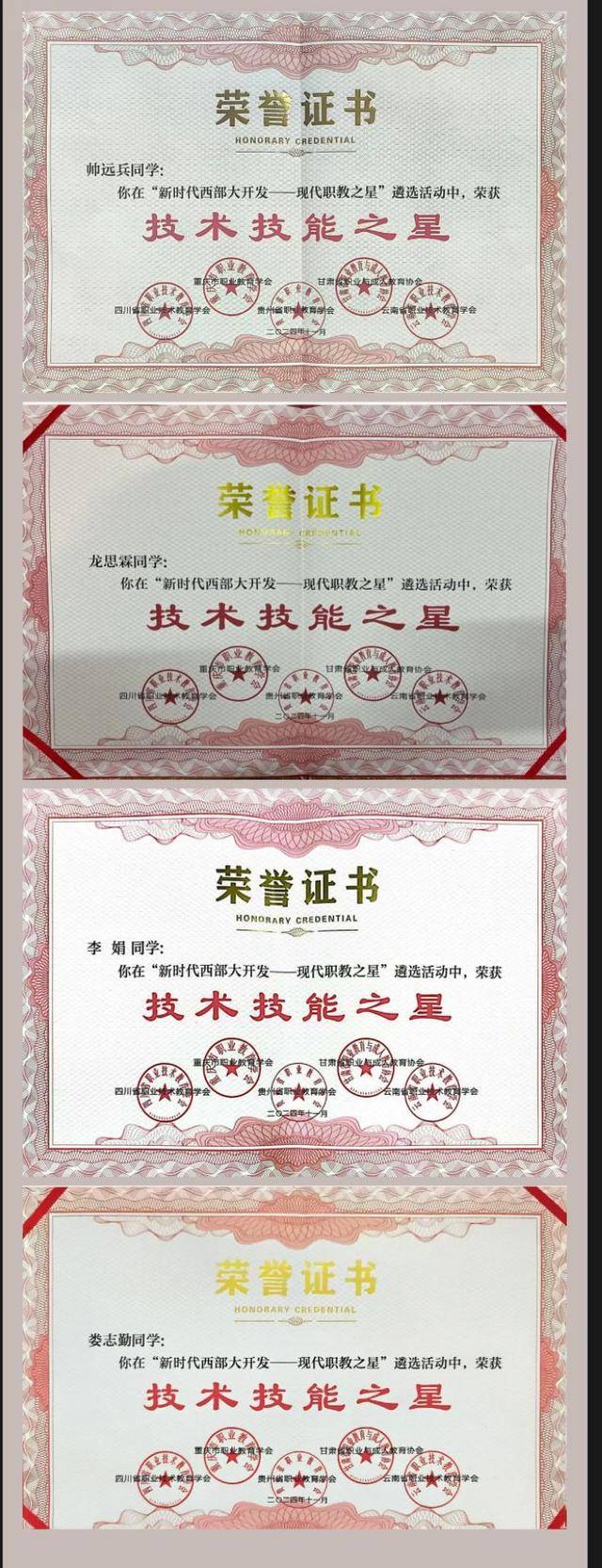 贵阳康养职业大学获“新时代西部大开发——现代职教之星”多项荣誉(图3)