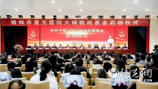 榆林市星元医院获市慈善协会荣誉牌匾(图1)